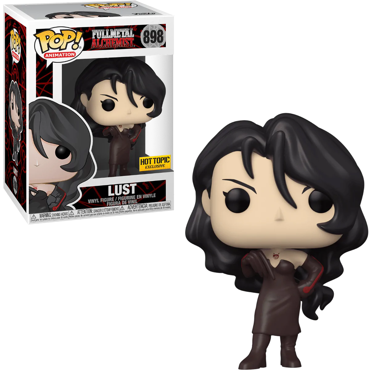 Funko POP! Animation: Fullmetal Alchemist - Lust Hot Topic Exclusive