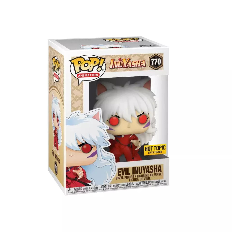 Funko Pop! Inuyasha EVIL INUYASHA #770 Hot Topic Exclusive