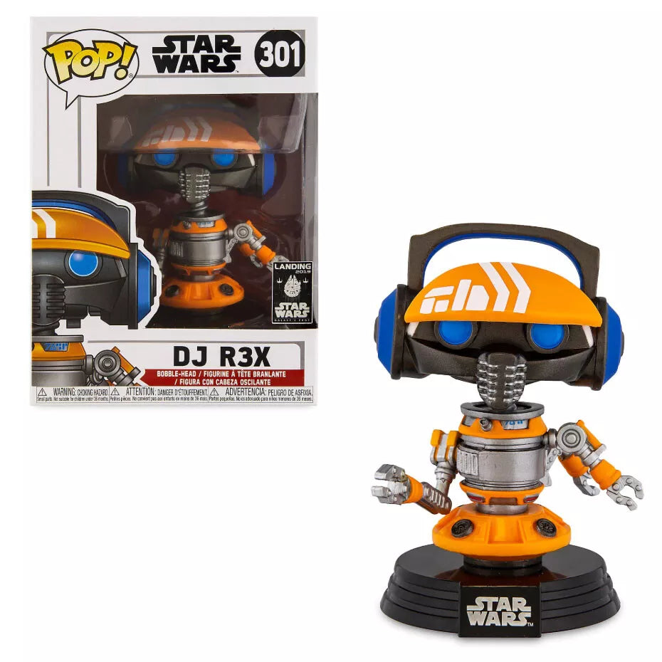 Funko Pop Disney Parks Star Wars Land DJ R3X Disneyland Galaxy's Edge Exclusive