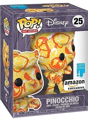 Funko Pop! Art Series Disney Pinocchio Vinyl Figure Amazon Exclusive