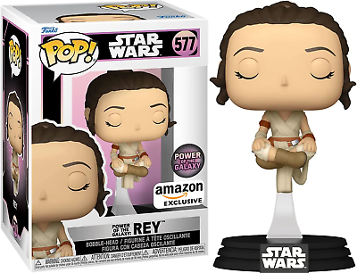 Funko POP! Star Wars: Power of The Galaxy: Rey Amazon Exclusive