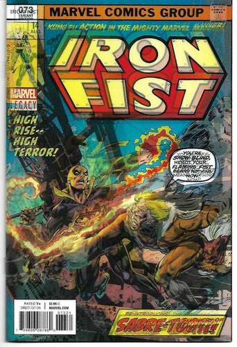 Iron Fist #73 Perkins Lh Variant Leg