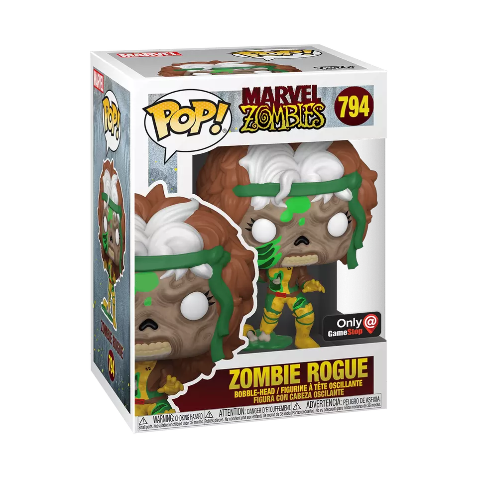 Funko Pop! Vinyl: Marvel - Zombie Rogue - GameStop (Exclusive)