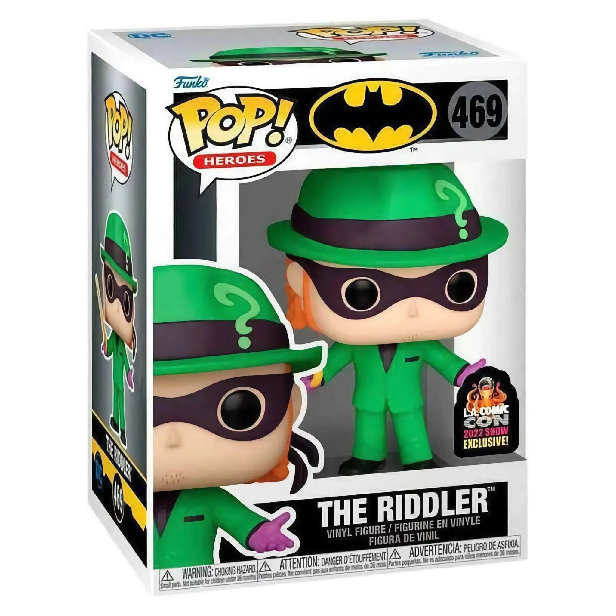 Funko Pop! DC Batman The Riddler #469 La Comic Con Exclusive