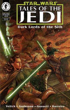 Star Wars Tales Of The Jedi: Dark Lords Of The Sith #1-6 Complete Run