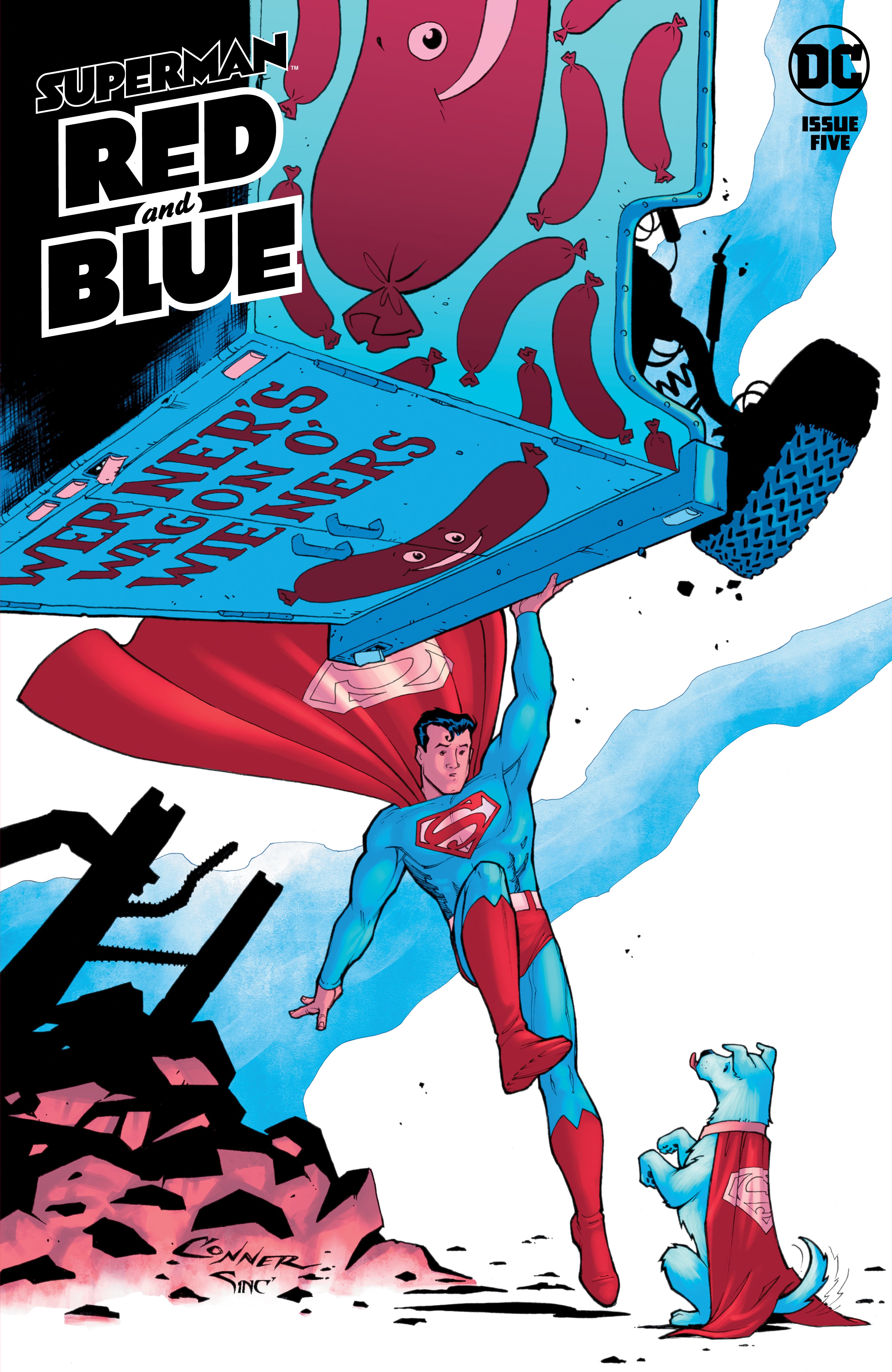 SUPERMAN RED & BLUE #5 (OF 6) CVR A AMANDA CONNER