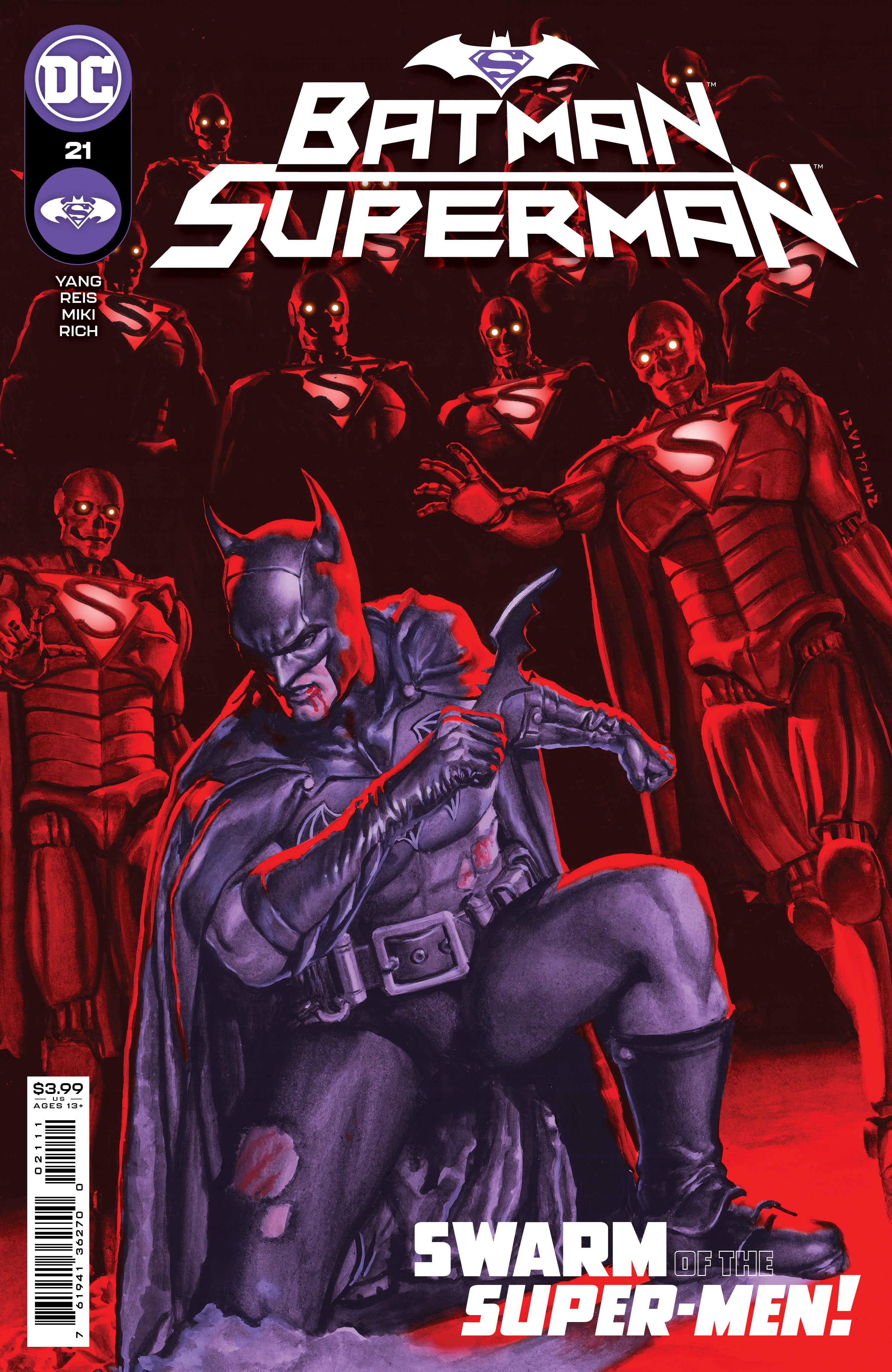 BATMAN SUPERMAN #21 CVR A RODOLFO MIGLIARI