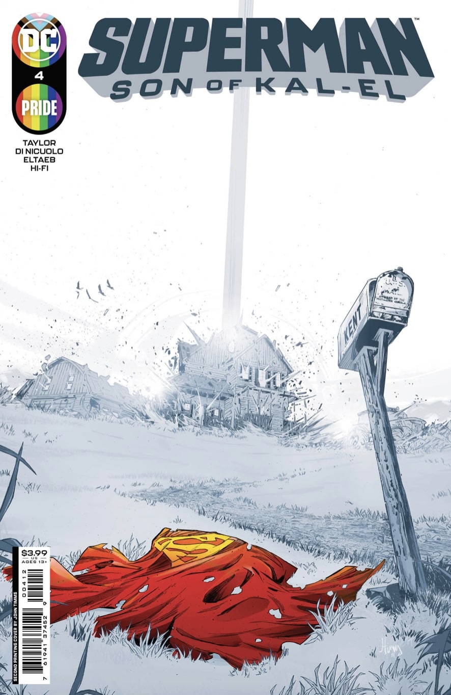SUPERMAN SON OF KAL-EL #4 Second Printing