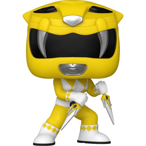 Pop TV Power Rangers Yellow Ranger Vinyl Figure