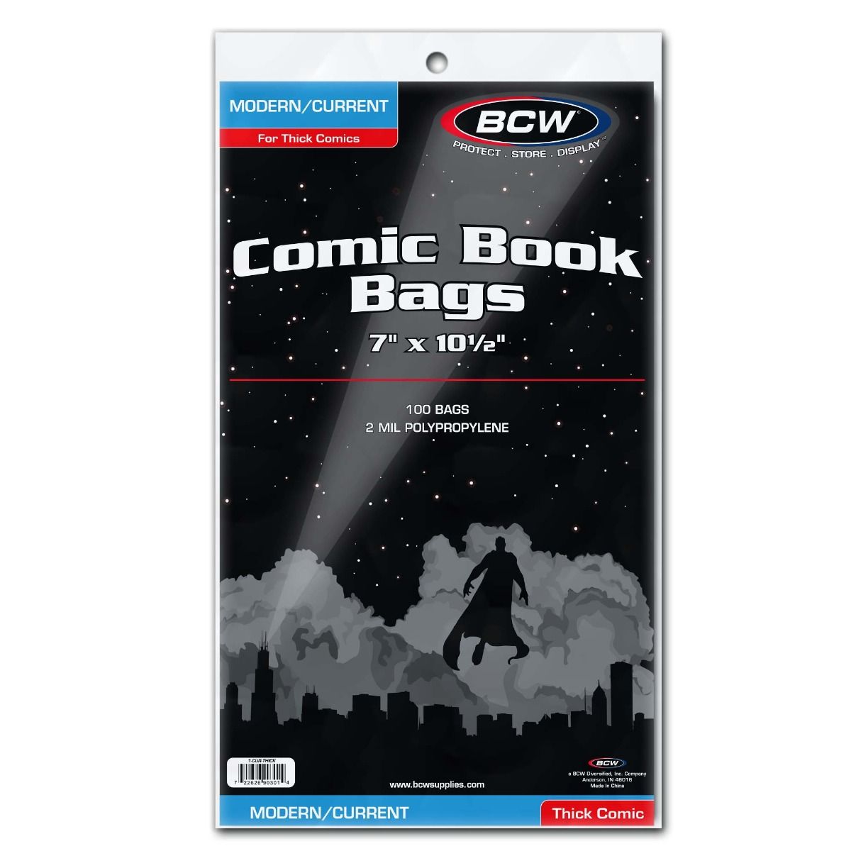 BCW Current/Modern Comic Bags - Thick