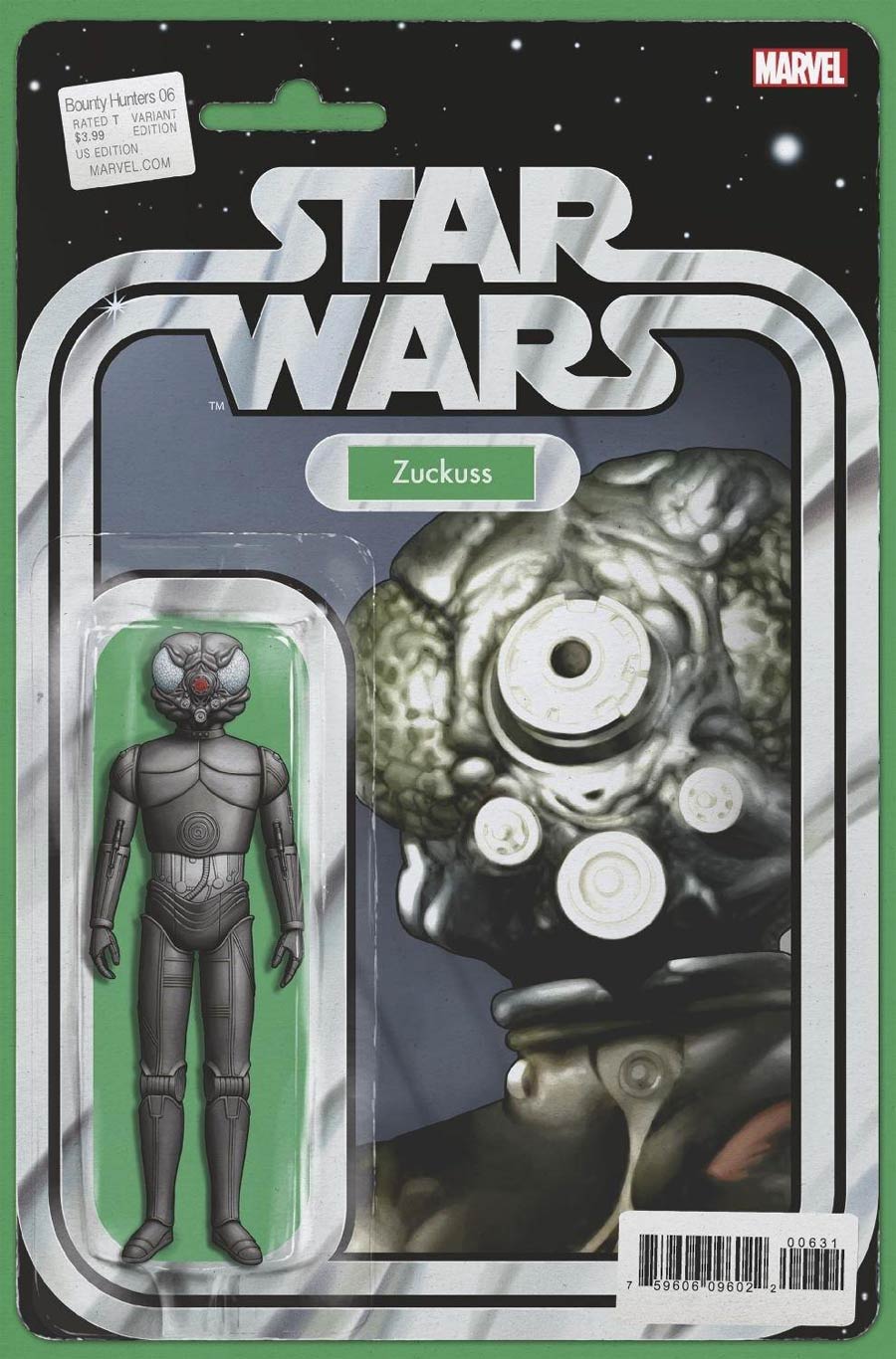 Star Wars Bounty Hunters #6 Christopher Action Figure Variant