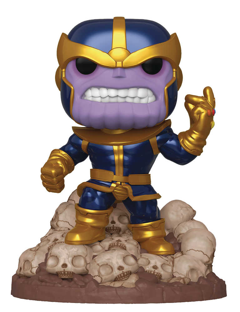 Pop Marvel Heroes Thanos Snap 6in Previews Exclusive Deluxe Vinyl Figure