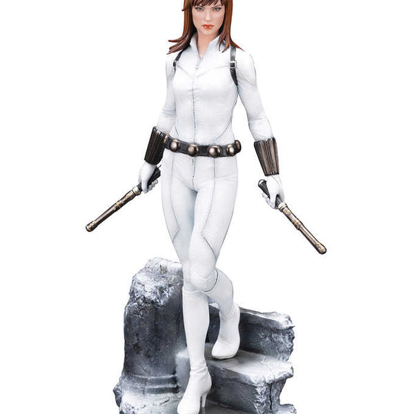 Black Widow White Costume Previews Exclusive ARTFX Premier Statue Black Widow White Costume Previews Exclusive ARTFX Premier Statue