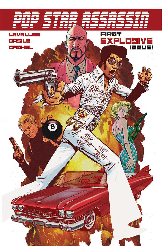 Pop Star Assassin #1 (Of 6) Cover A Basile (Mature)