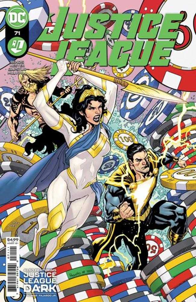 Justice League #71 Cover A Yanick Paquette & Nathan Fairbairn