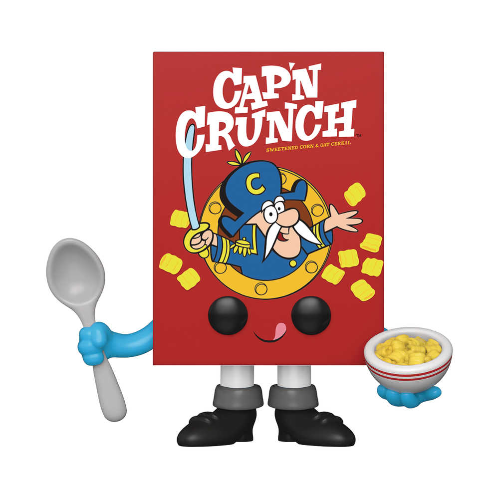 Pop Quaker- Cap N Crunch Cereal Box Vinyl Figure
