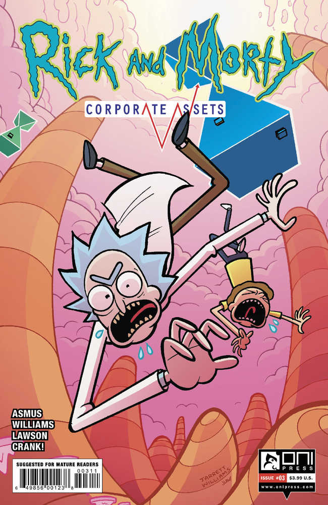 Rick And Morty Corporate Assets #3 Cover A Jarrett Williams