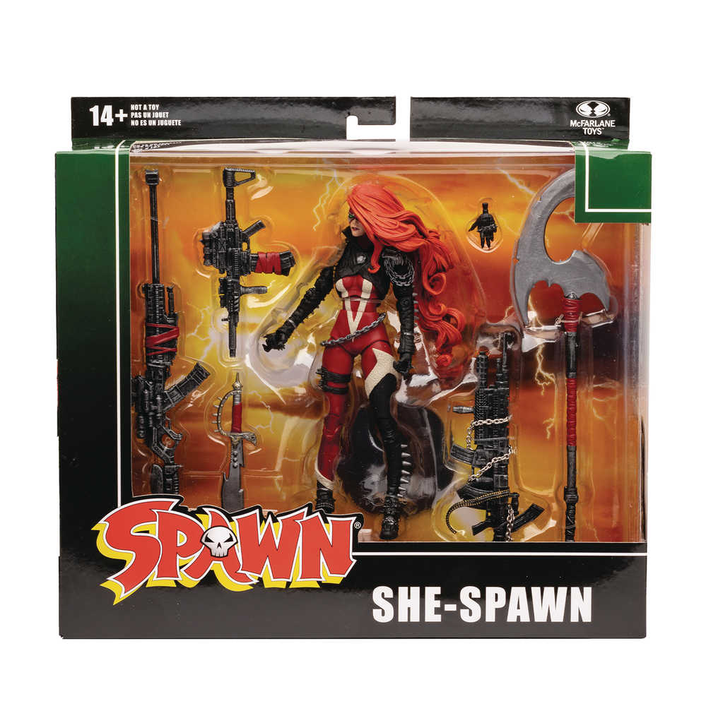 Spawn 7in Scale She Spawn Deluxe Action Figure Case