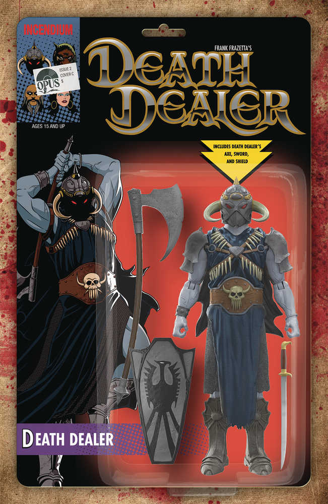 Frank Frazetta Death Dealer #2 Cover C 5 Copy Variant Edition Action Figu