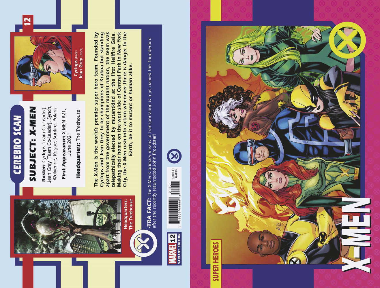 X-Men #12 Dauterman Trading Card Variant