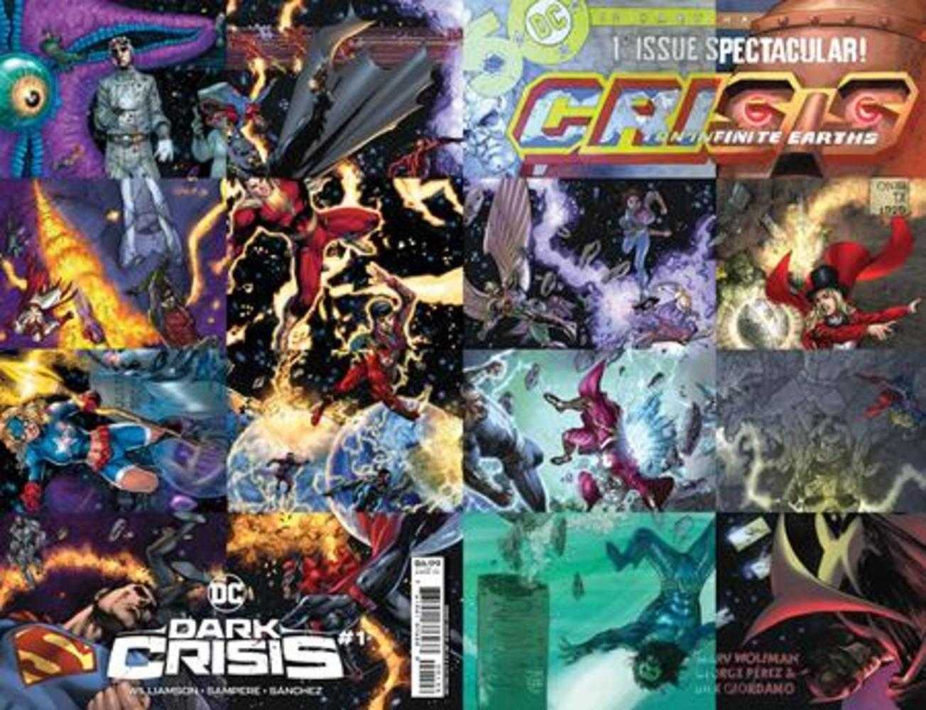 Dark Crisis #1 (Of 7) Cover J Jim Lee Homage Card Stock Variant