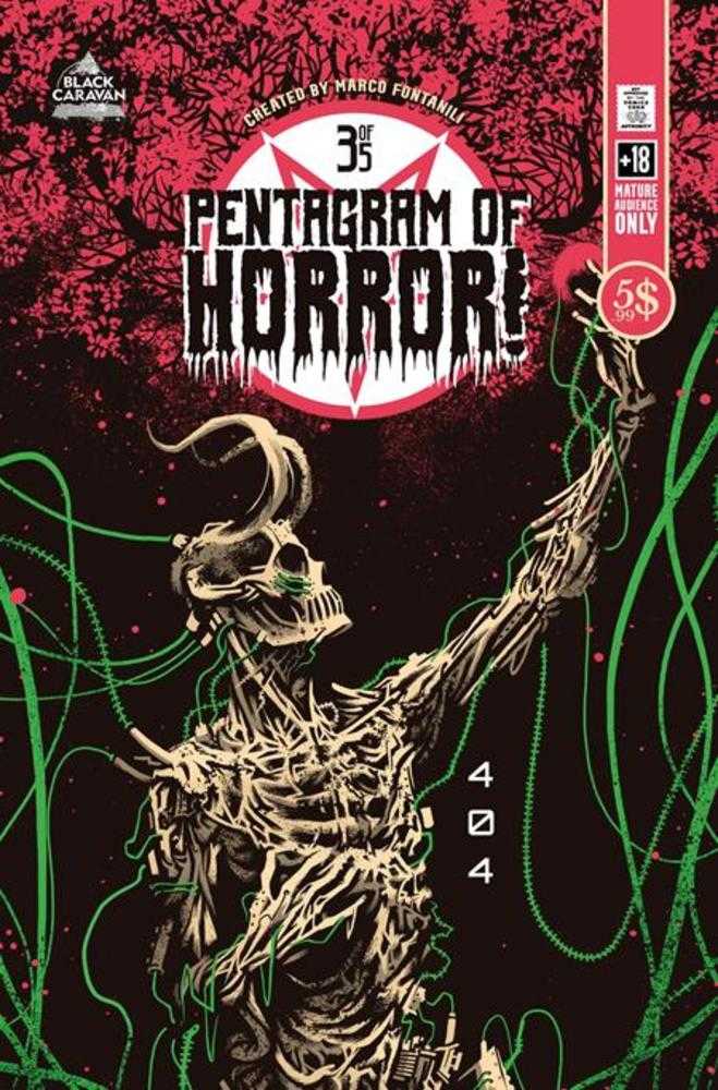 Pentagram Of Horror #3 Cover A Marco Fontanili (Mature)