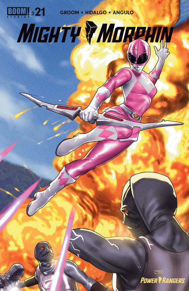 Mighty Morphin #21 Cover F Foc Reveal Variant Clarke