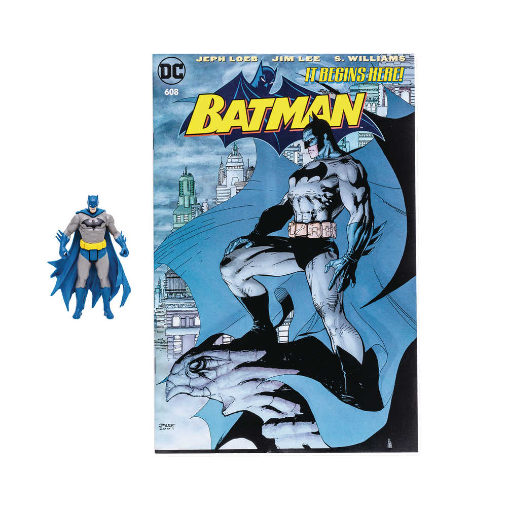 DC Direct Wv1 Batman Hush 3in Action Figure W/Comic