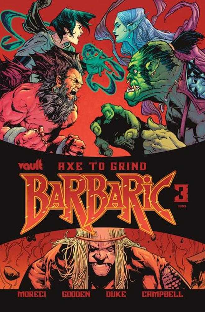Barbaric Axe To Grind #3 Cover A Nathan Gooden
