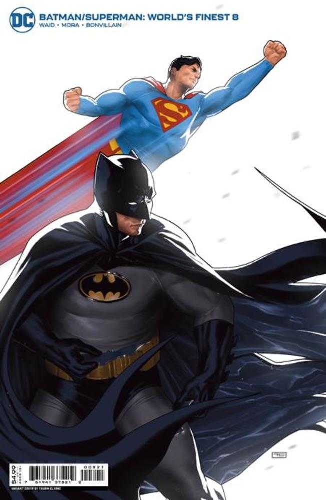 Batman Superman Worlds Finest #8 Cover B Taurin Clarke Card Stock Variant