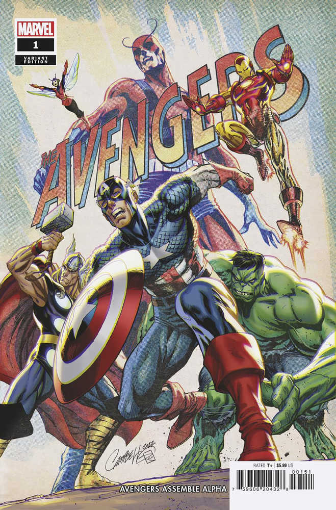 Avengers Assemble Alpha #1 Js Campbell Anniversary Variant
