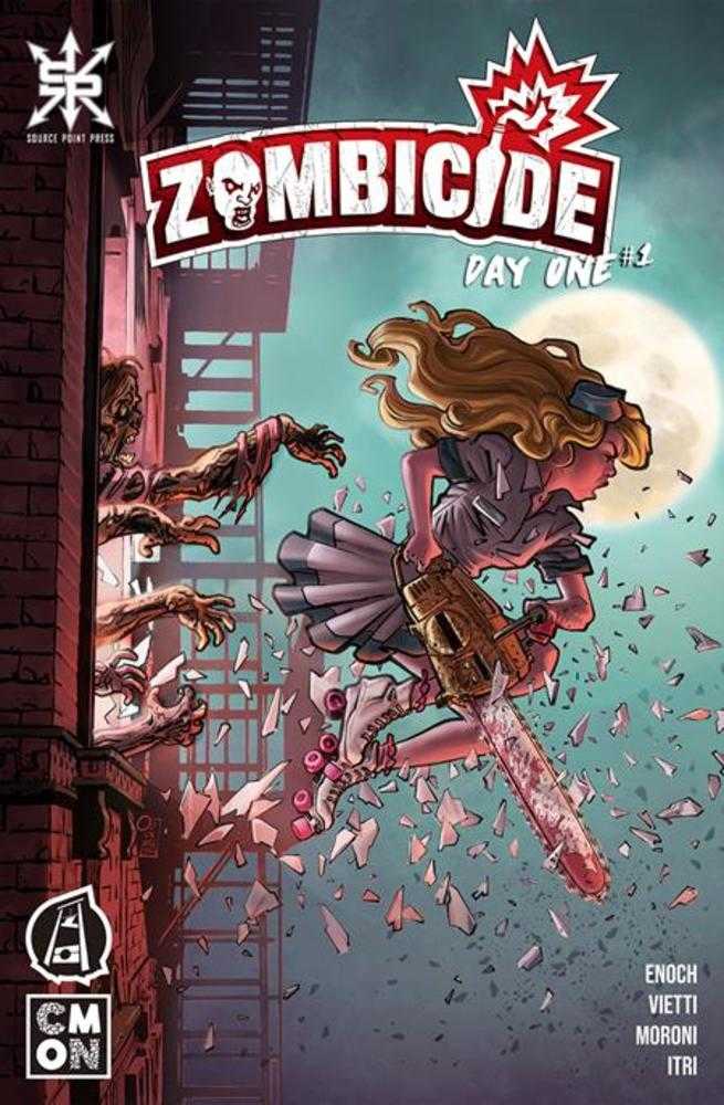 Zombicide Day One #1 (Of 4) Cover B Giancarlo Olivares & Tarek Moutran Variant (Mature)