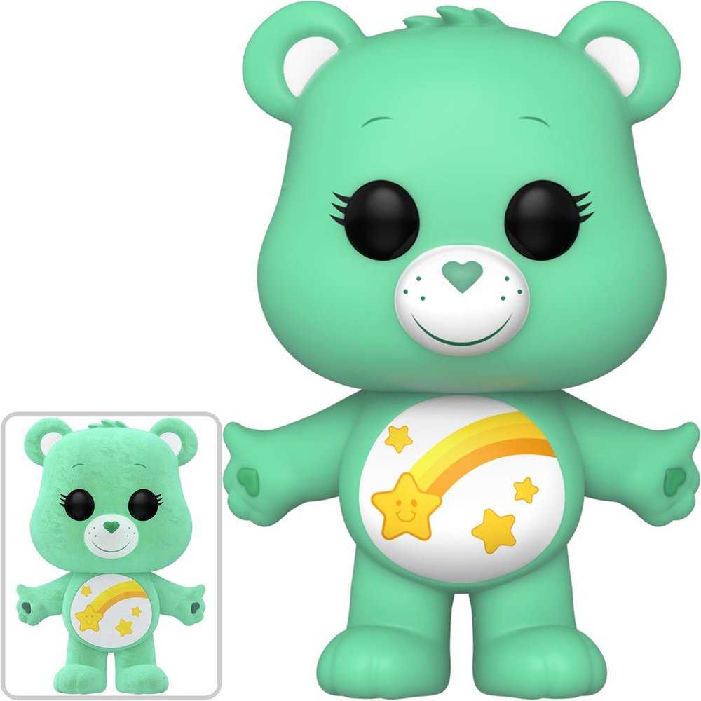Pop Animation Care Bears 40th Wish Bear Fl with Ch Vinyl Figure