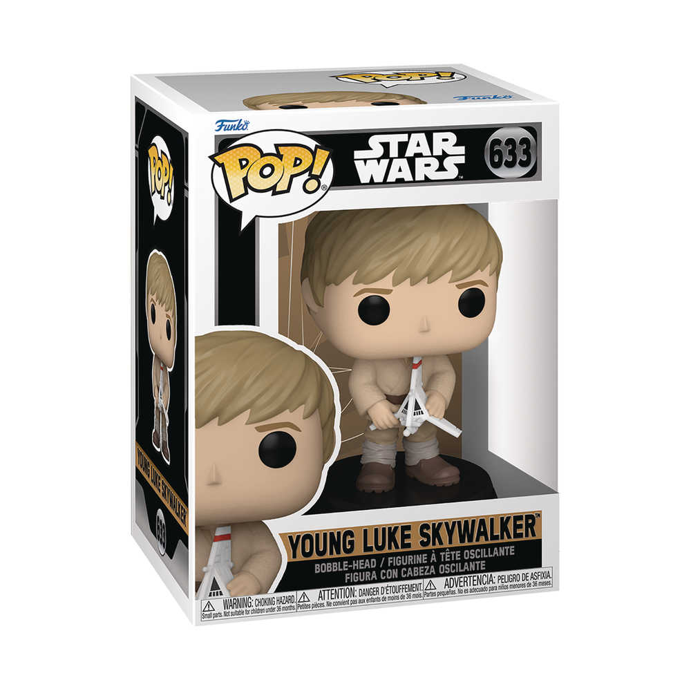 Pop Star Wars Obi-Wan Young Luke Skywalker Vinyl Figure