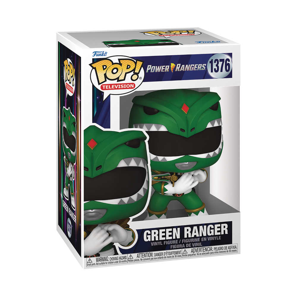Pop TV Mmpr 30th Green Ranger Vinyl Figure