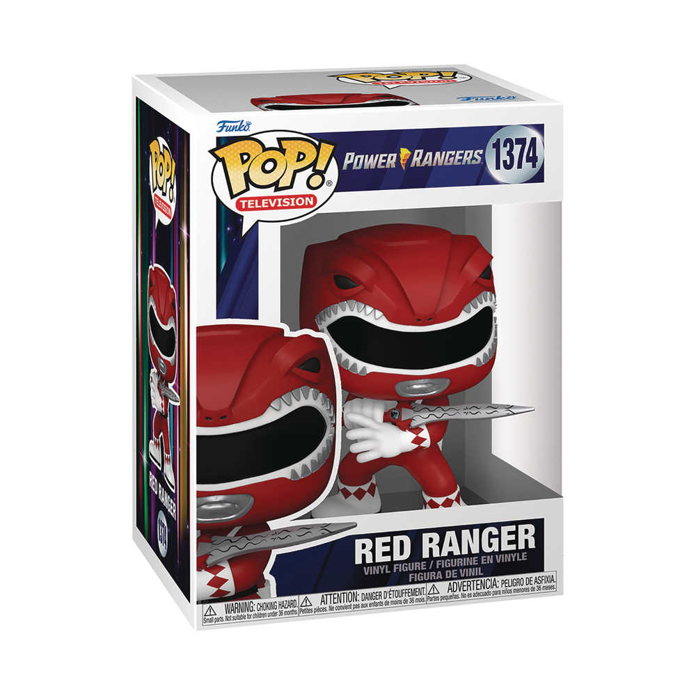 Pop TV Mmpr 30th Red Ranger Vinyl Figure