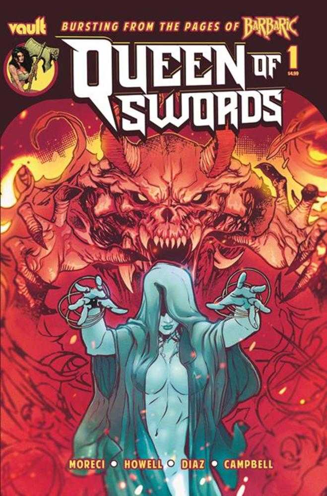 Queen Of Swords A Barbaric Story #1 Cover B Nathan Gooden Variant (Mature)