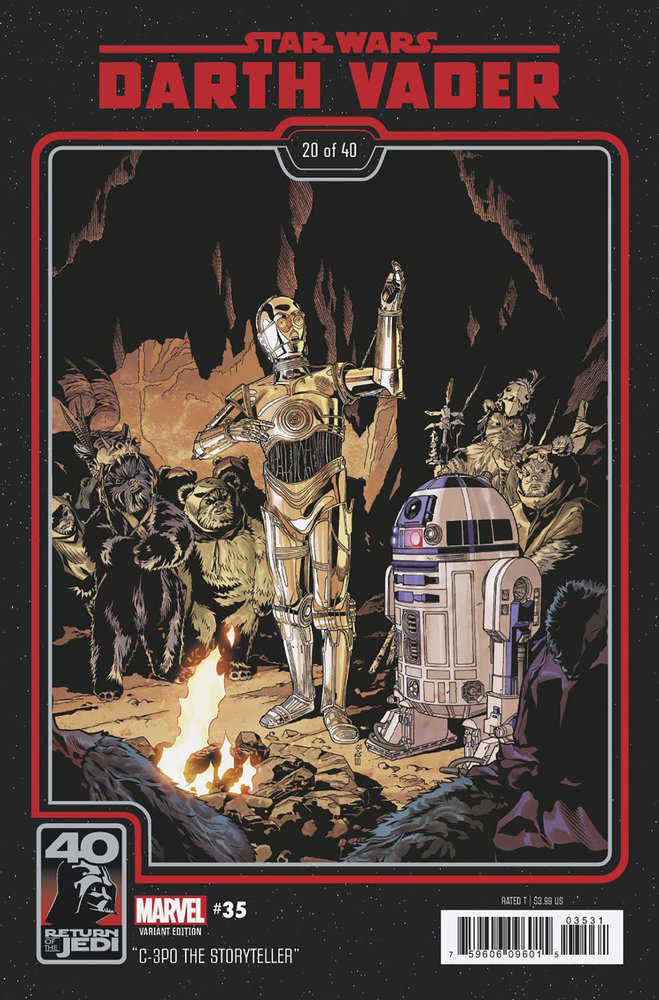 Star Wars: Darth Vader 35 Chris Sprouse Return Of The Jedi 40th Anniversary Variant