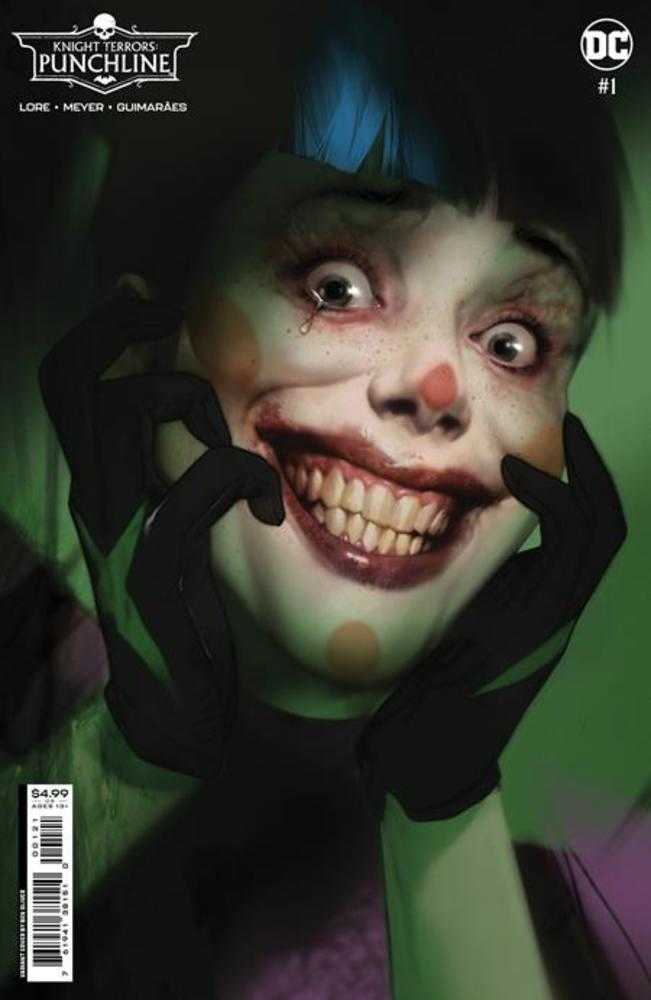 Knight Terrors Punchline #1 (Of 2) Cover B Ben Oliver Card Stock Variant