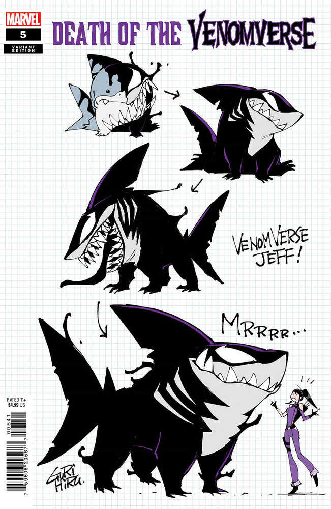 Death Of The Venomverse 5 Gurihiru Design Variant