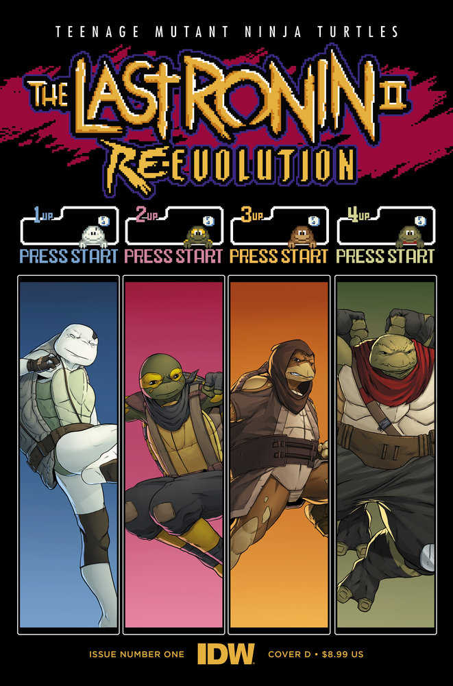 Teenage Mutant Ninja Turtles: The Last Ronin II--Re-Evolution #1 Variant D (Delgado)