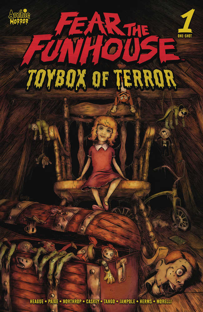 Fear The Funhouse Pres Toybox Of Terror Cover A Ryan Caskey