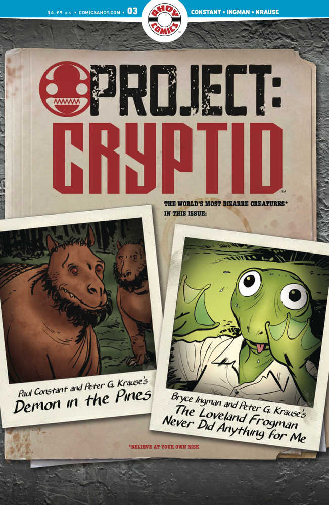 Project Cryptid #3 (Of 6) Cover A Peter Krause (Mature)