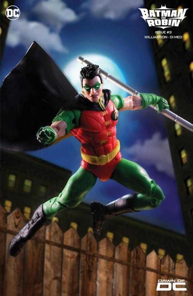 Batman And Robin #3 Cover D Robin McFarlane Toys Action Figure Card Stock Variant