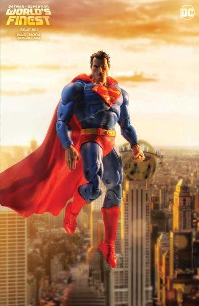 Batman Superman Worlds Finest #21 Cover D Hush Superman McFarlane Toys Action Figure Card Stock Variant