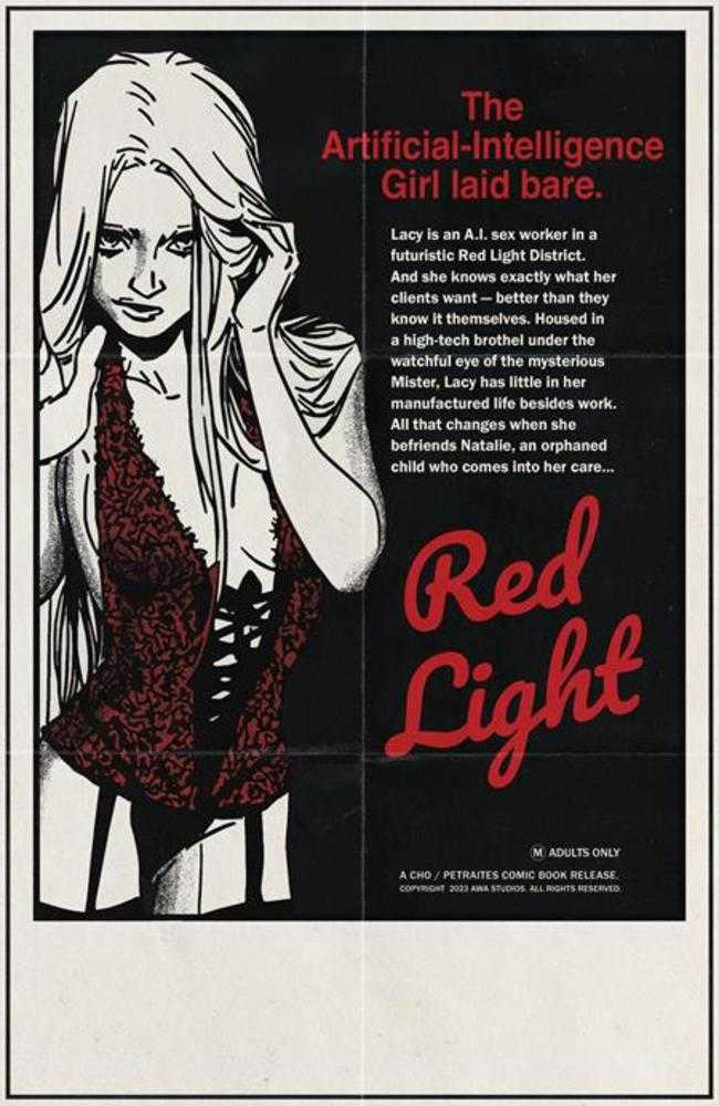 Red Light #3 (Of 4) Cover C Chris Ferguson & Priscilla Petraites Erotic Film Homage Variant (Mature)