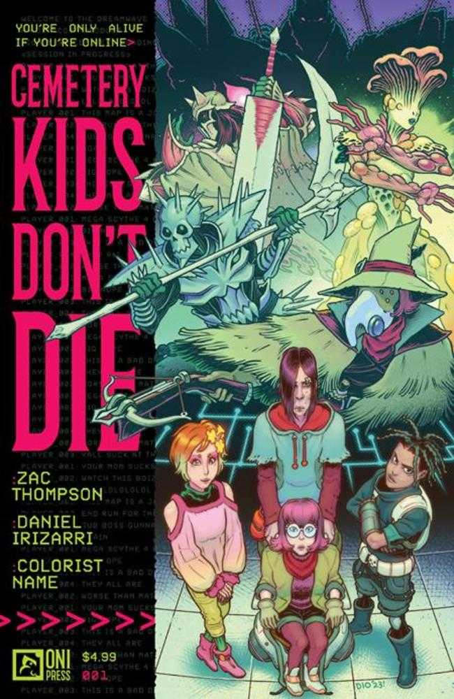 Cemetery Kids Dont Die #1 (Of 4) Cover A Daniel Irizarri