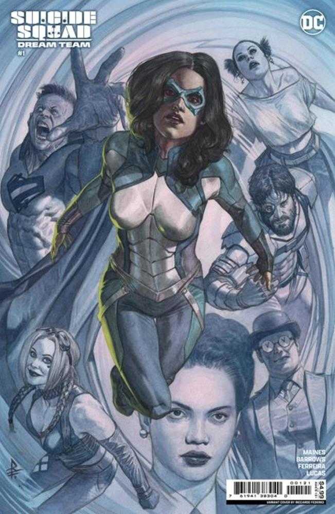 Suicide Squad Dream Team #1 (Of 4) Cover B Riccardo Federici Card Stock Variant