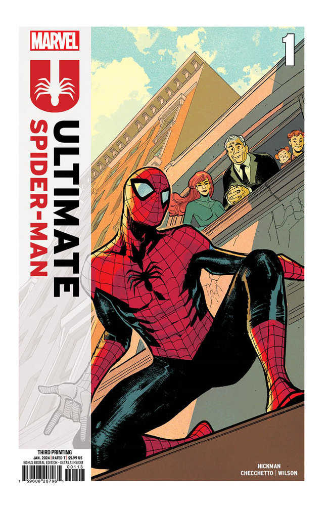 Ultimate Spider-Man #1 Sara Pichelli 3RD Printing Variant