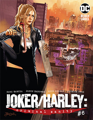 JOKER HARLEY CRIMINAL SANITY #6 (OF 8) CVR B JASON BADOWER VAR